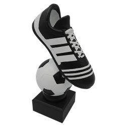 Trofeo Resina Balón Zapato ZDF26