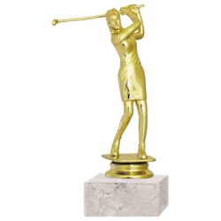 Trofeo plástico Golf Femenino RP-8048