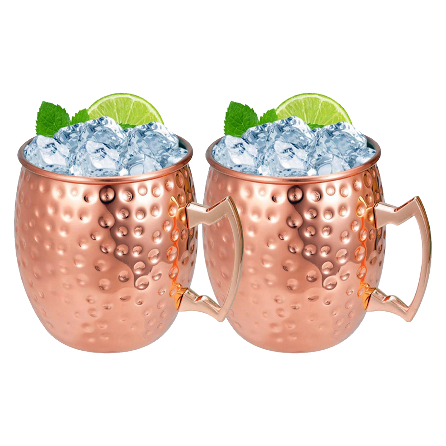 Set de 2 Mugs Encobrizados Martillados M76 - Imagen 5