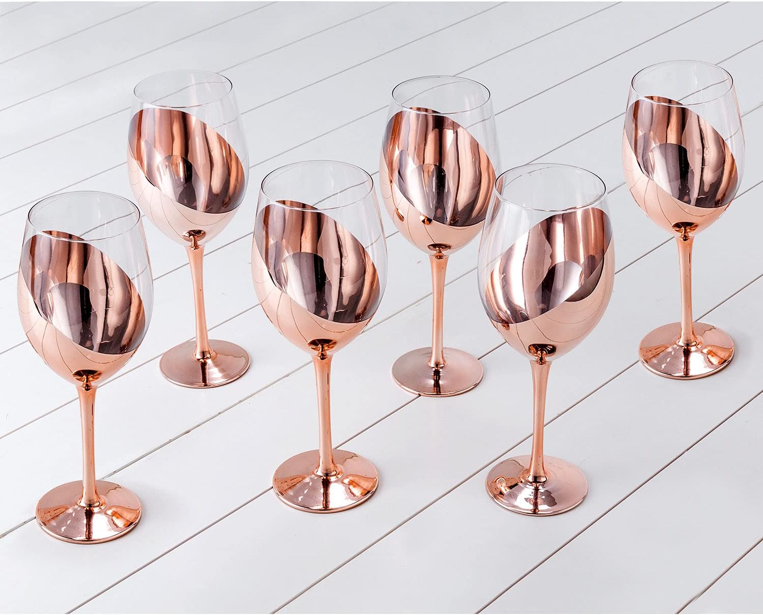 Set de 2 Copas de Vino Encobrizadas M86 - Imagen 10