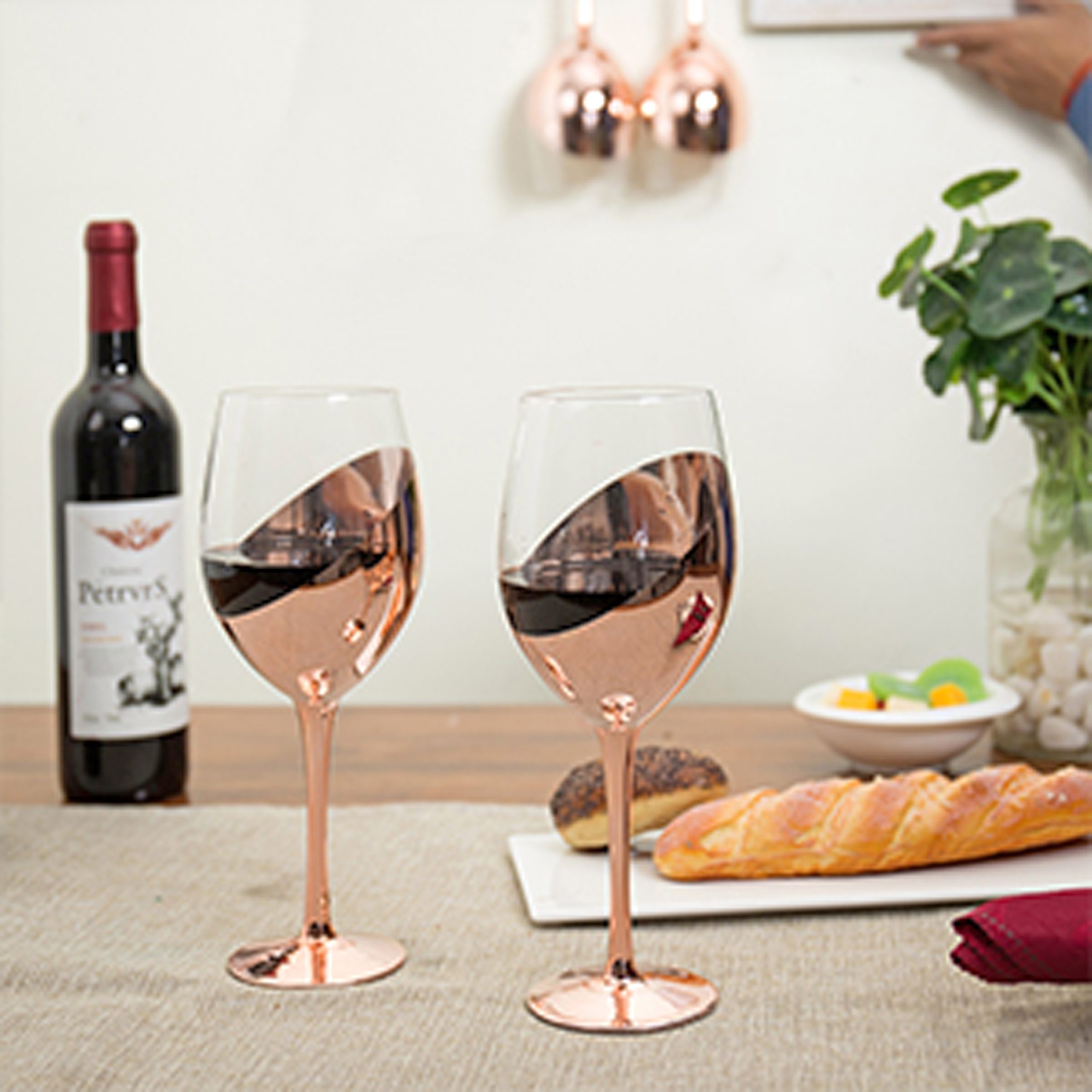 Set de 2 Copas de Vino Encobrizadas M86 - Imagen 8