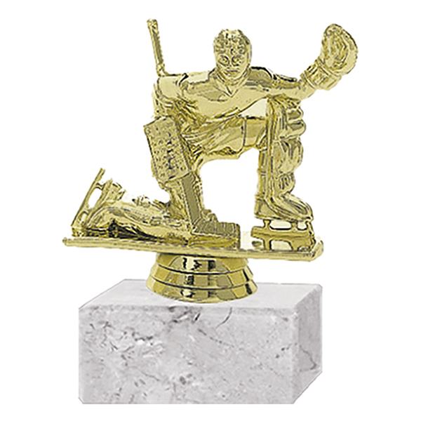 Trofeo Plástico Hockey Hielo Arquero