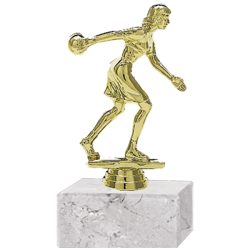 Trofeo Plástico Bochas Femenino