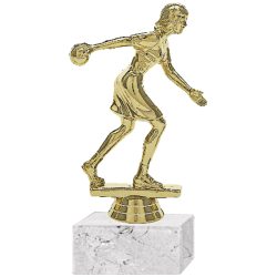 Trofeo Plástico Bocha Femenino