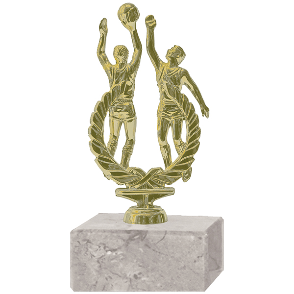 Trofeo Plástico Básquetol Masculino 2 Jugadores