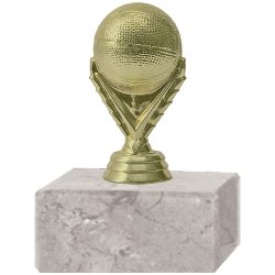Trofeo Plástico Pelota Básquetbol
