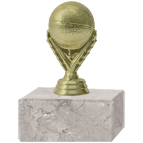 Trofeo Plástico Pelota Básquetbol