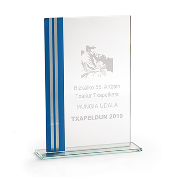 Galvano Cristal Rectangular 2374