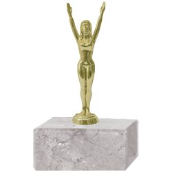 Trofeo Plástico Gimnasia Mujer