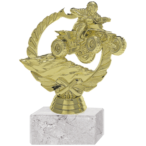 Trofeo Plástico Cuatrimoto Laurel