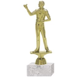 Trofeo Plástico Juego Dardos Masculino Grande