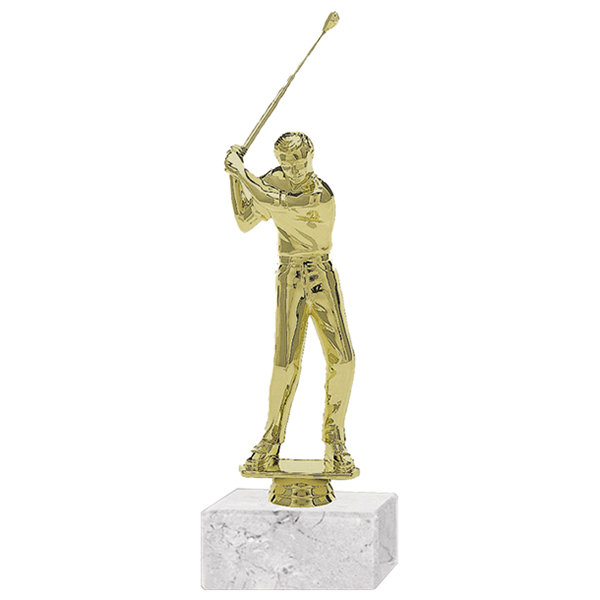 Trofeo Plástico Golf Masculino Grande