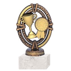 Trofeo plástico FR Logro Color