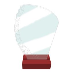 Trofeo Acrílico Laurel