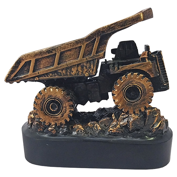 Trofeo Resina Camión Minero CA20 - Imagen 3