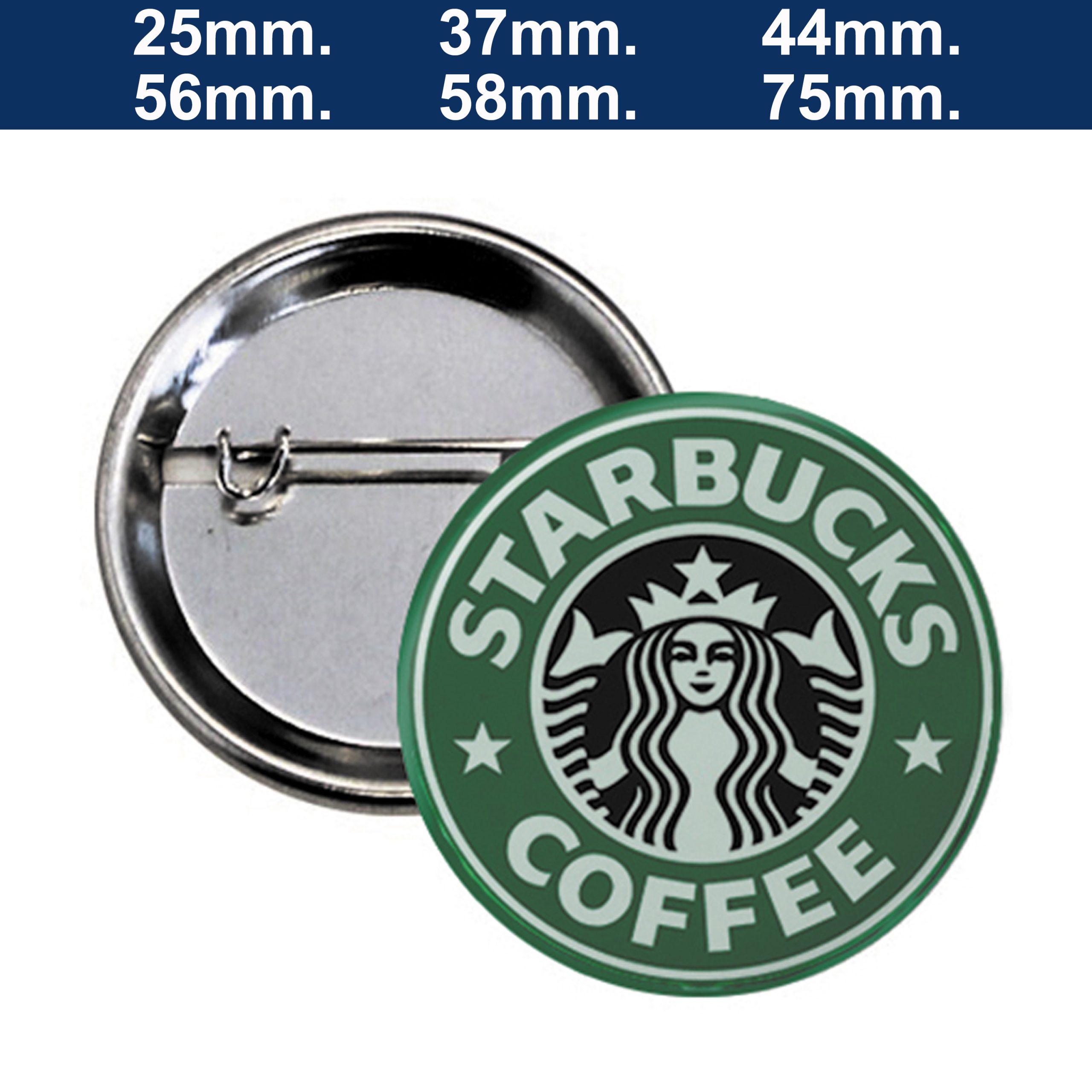 Chapitas con Alfiler de gancho CH GA