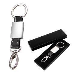 Llavero Metálico Símil Cuero K10