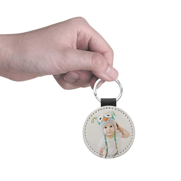 Llavero Sublimable Símil Cuero K15 - Imagen 5