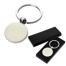 Llavero metálico redondo K6