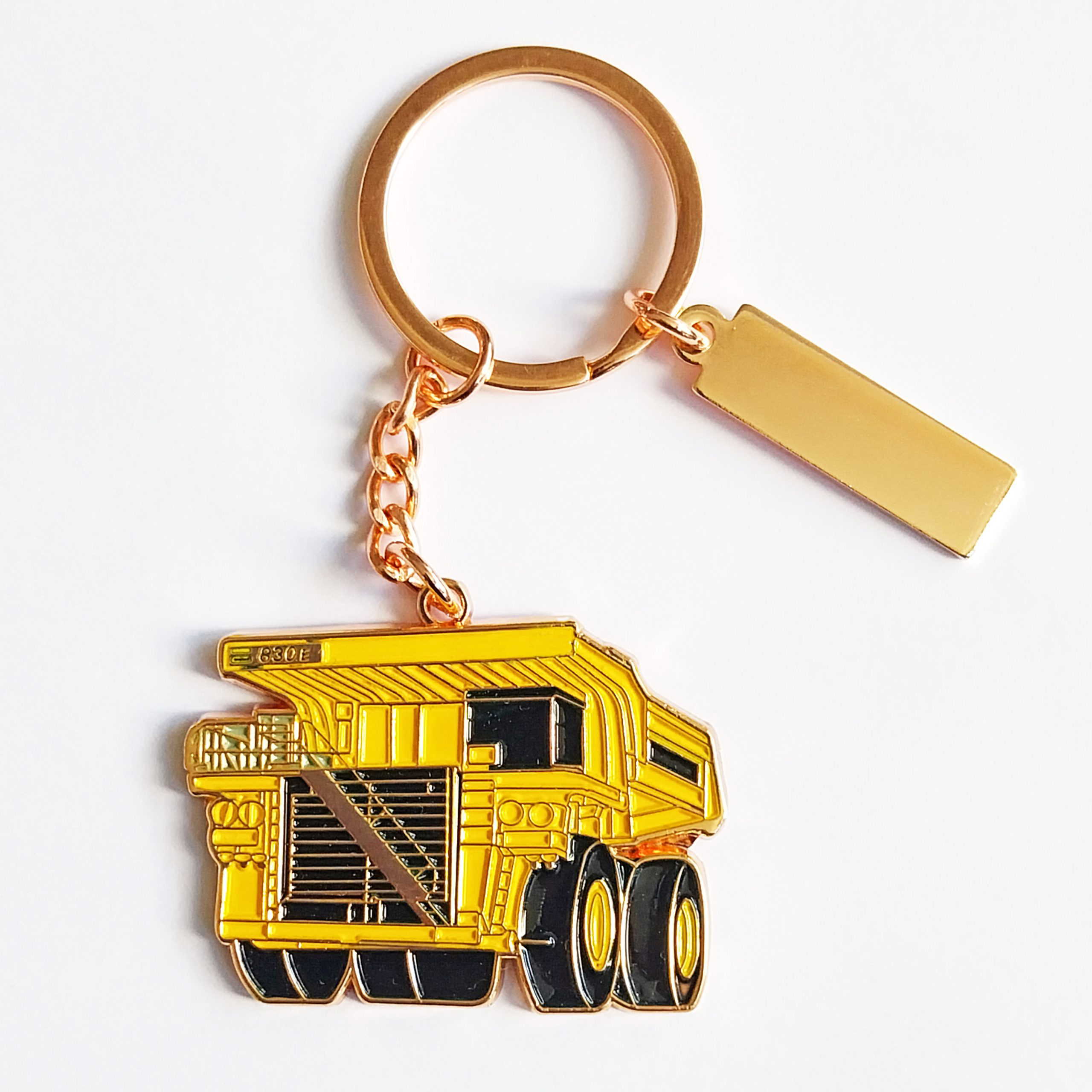 Llavero Camión Minero Encobrizado K78 - Imagen 2