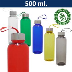 Botella Plástica con Cinta M27