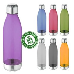 Botella Deportiva Plástica Acero Inoxidable M37