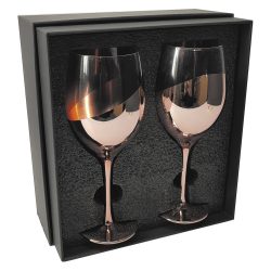 Set de 2 Copas de Vino Encobrizadas M86