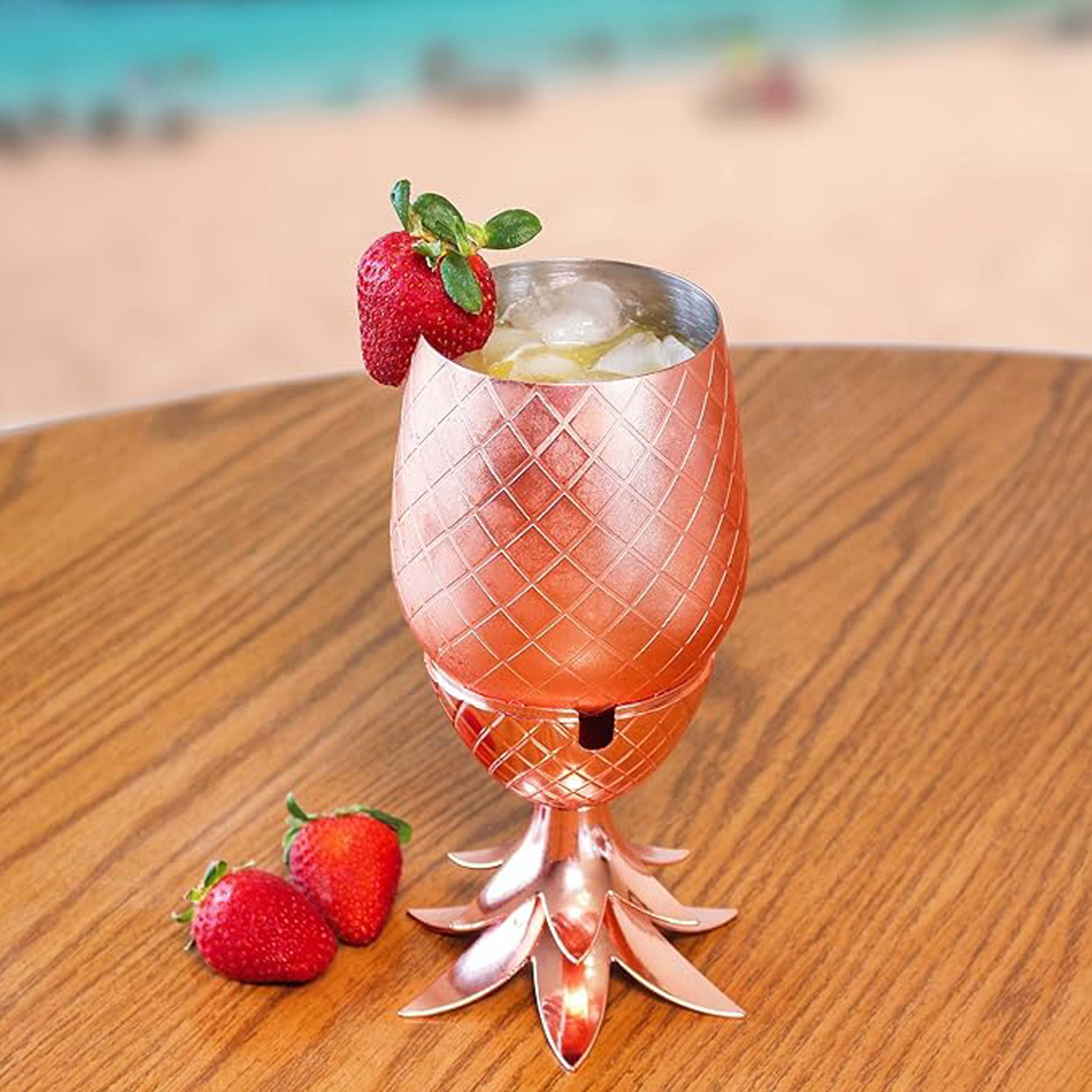 Copa Cóctel en Forma de Piña M93 - Imagen 4