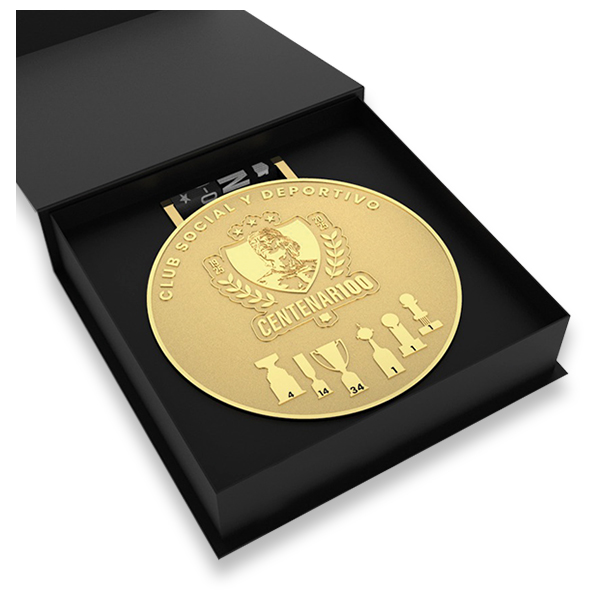 Medallón Conmemorativo Centenario Colo Colo - Imagen 5