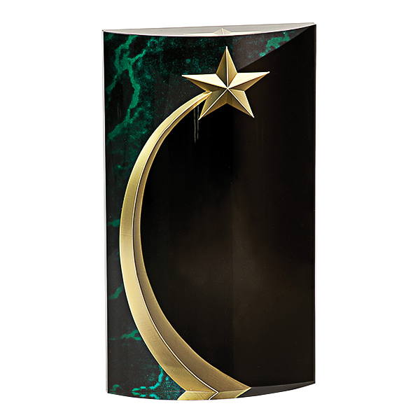 Acrílico Láser Estrella Verde SKU 14