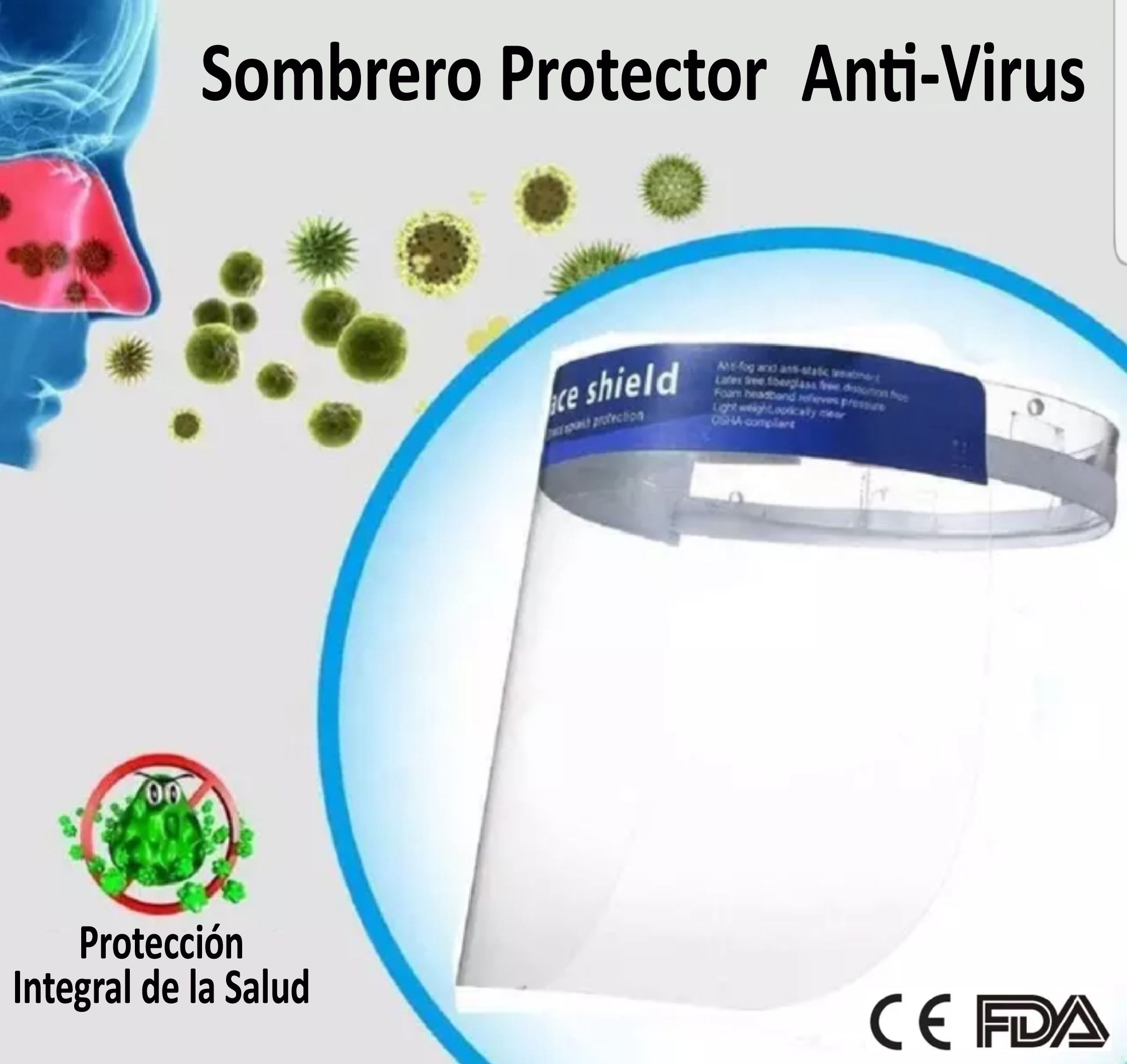 Protector Facial Importado - Imagen 11