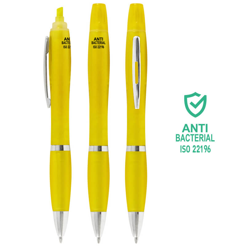 Bolígrafo Anti-Bacterial Destacador CO30 - Imagen 4