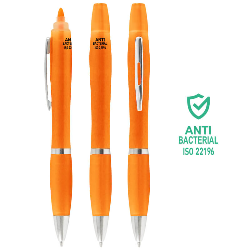 Bolígrafo Anti-Bacterial Destacador CO30 - Imagen 6