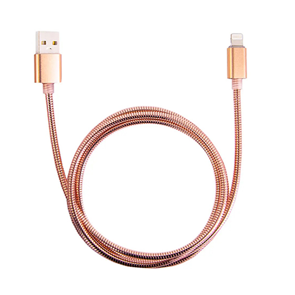 Cable Conector Apple Lightning Encobrizado T64 - Imagen 2