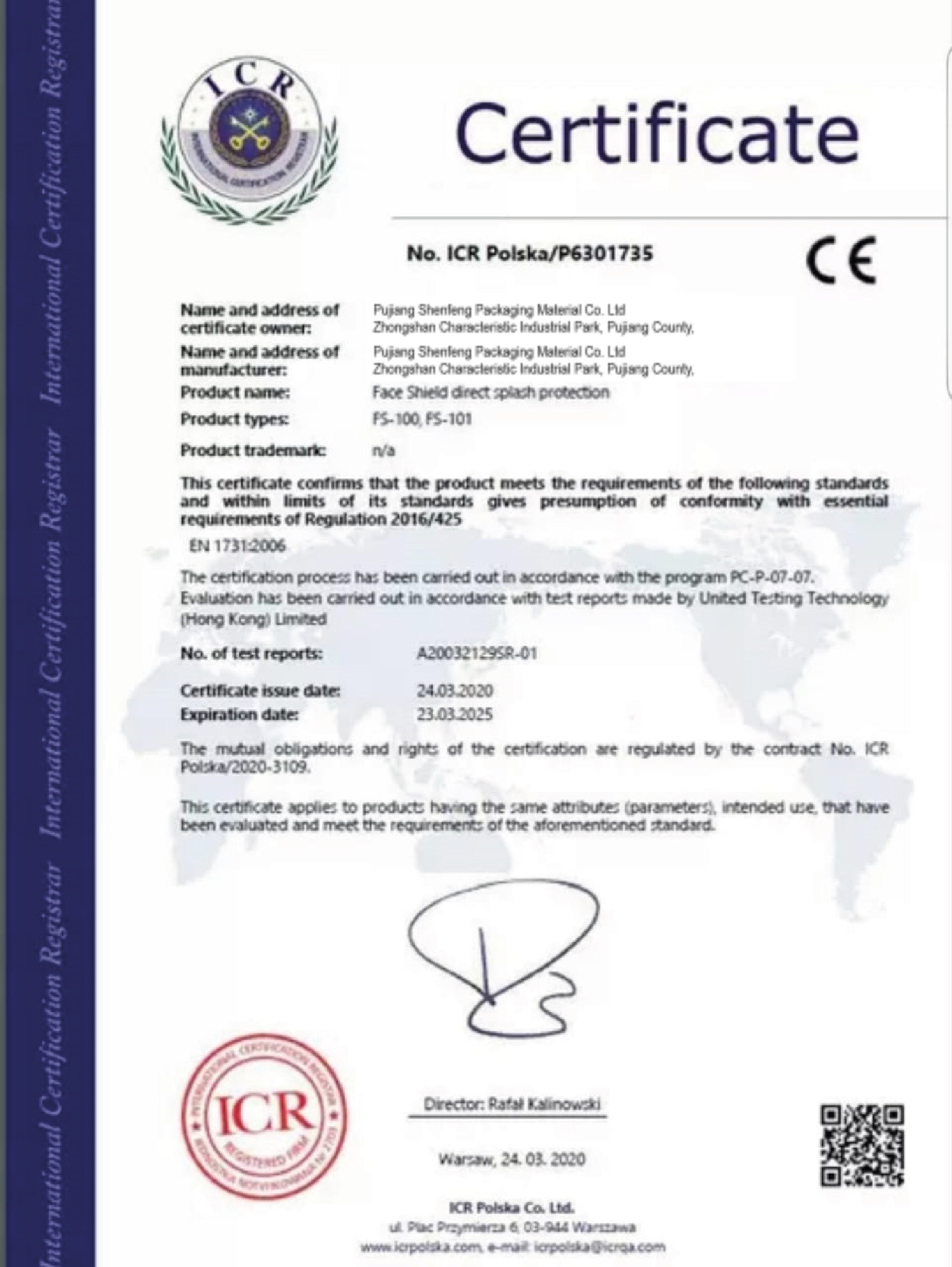 Protector Facial Importado - Imagen 15