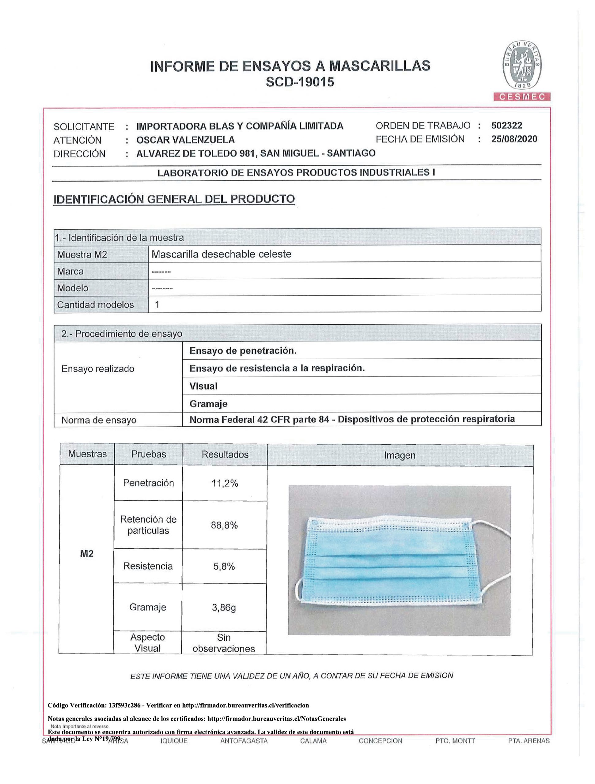 Mascarilla KN90 - FFP1 - Imagen 2