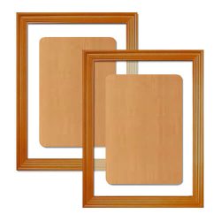 Galvano Vidrio con Madera