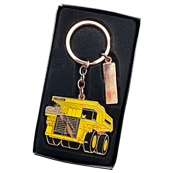 Llavero Camión Minero Encobrizado K78