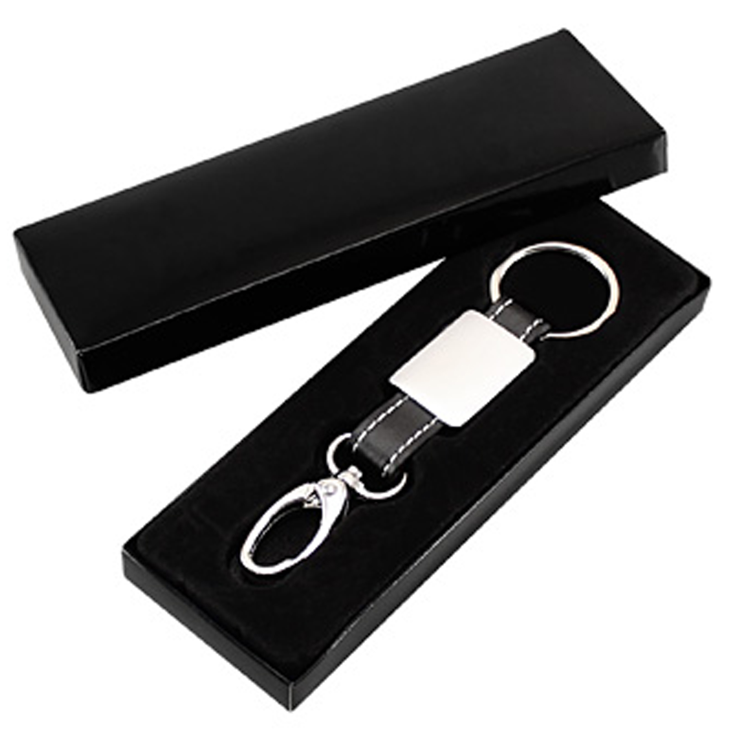 Llavero Metálico Símil Cuero K10 - Imagen 3