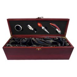 Set de Vino Caoba Deluxe W22