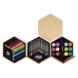 Set Lápices Colores y Pinturas Hexagonal B20