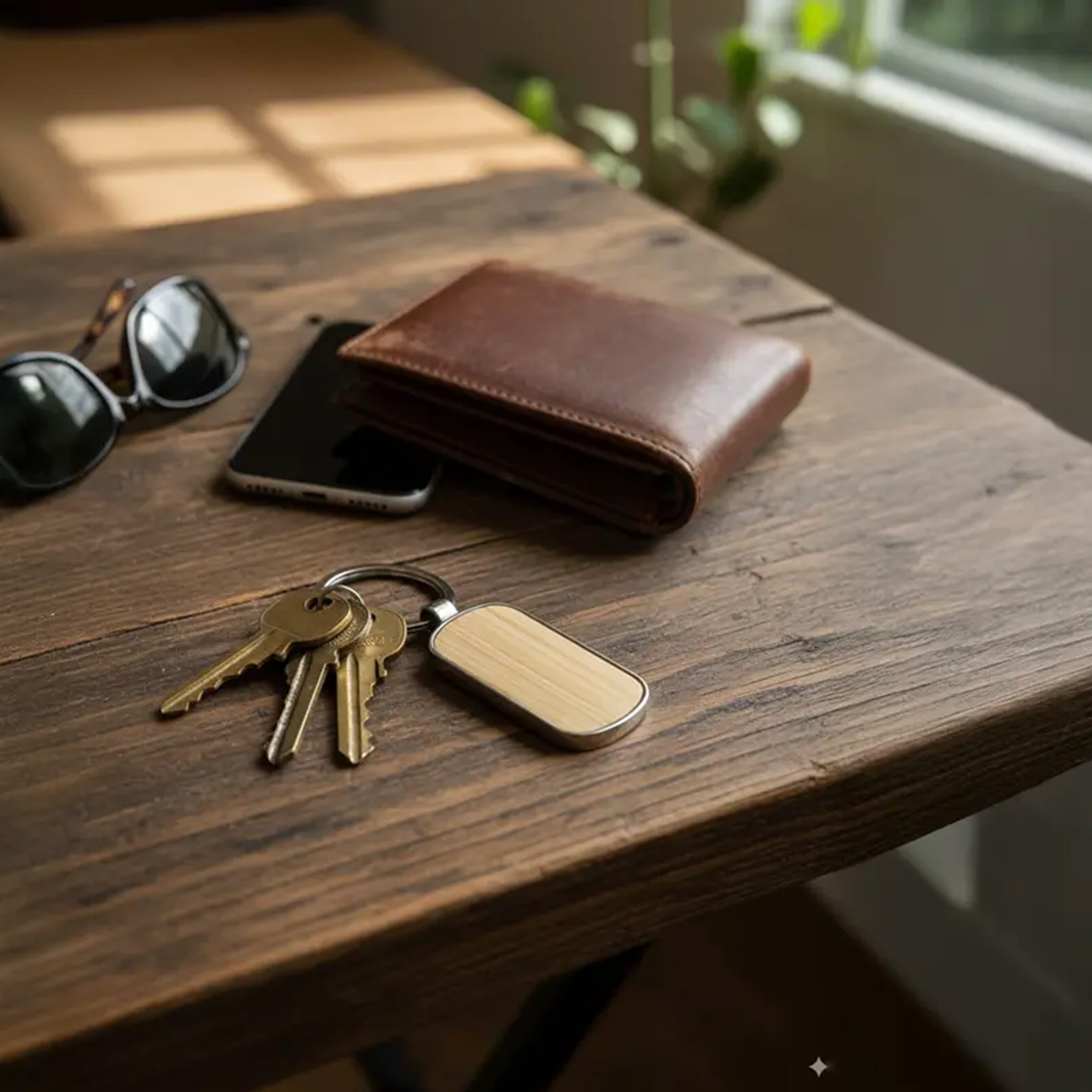 Llavero Metal Bamboo K124 - Imagen 3