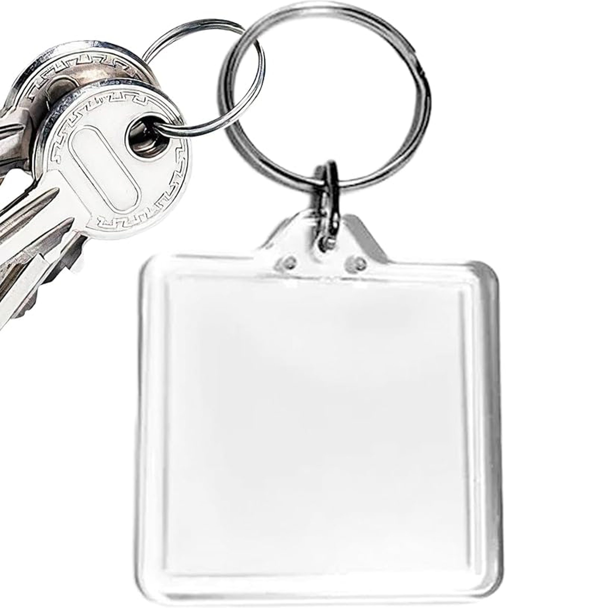 Llavero Plástico Transparente para Foto K75 - Imagen 2