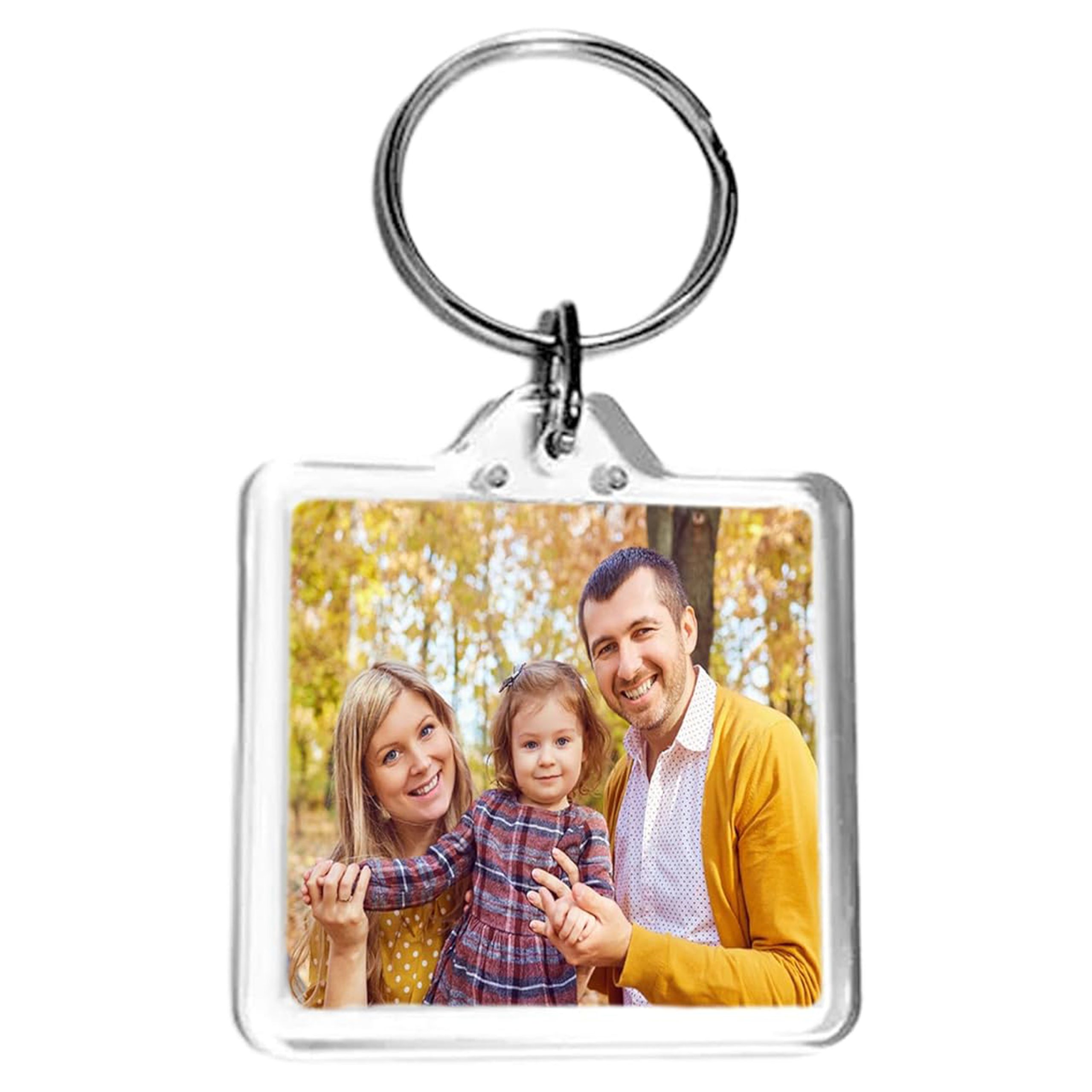 Llavero Plástico Transparente para Foto K75 - Imagen 3