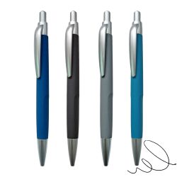 Bolígrafo plástico colores L65