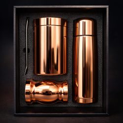 Set de Mate color Cobre con Bolso MAT01