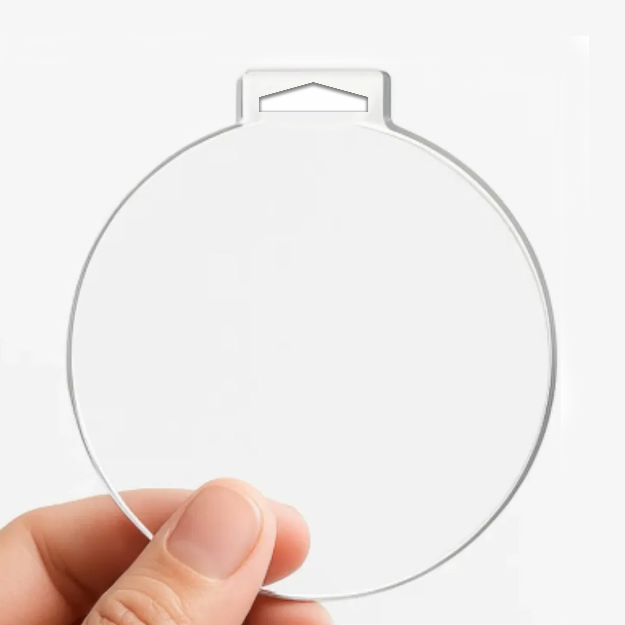 Medalla Acrílico Transparente MD 150 - Imagen 2