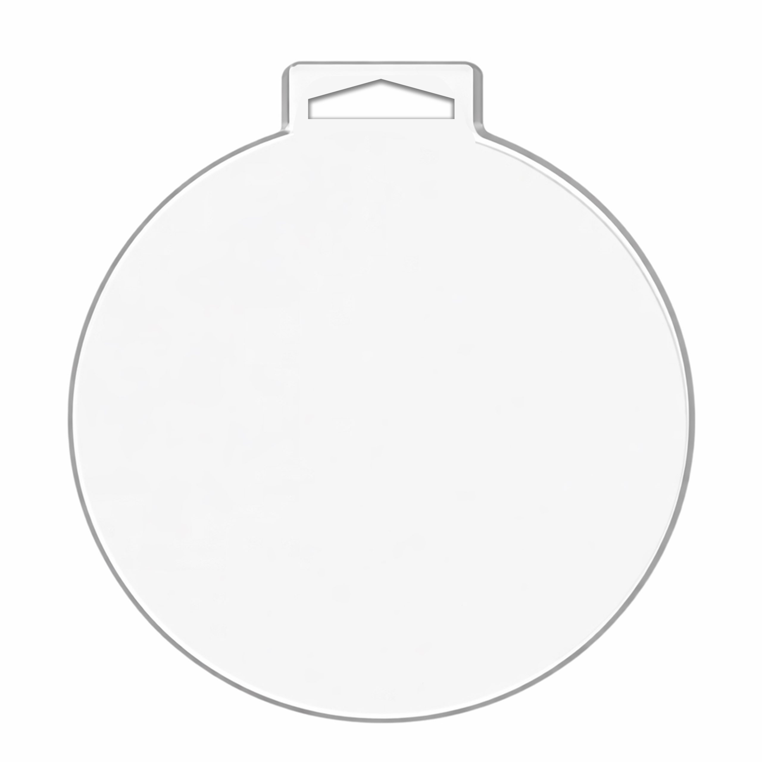 Medalla Acrílico Transparente MD 150 - Imagen 3