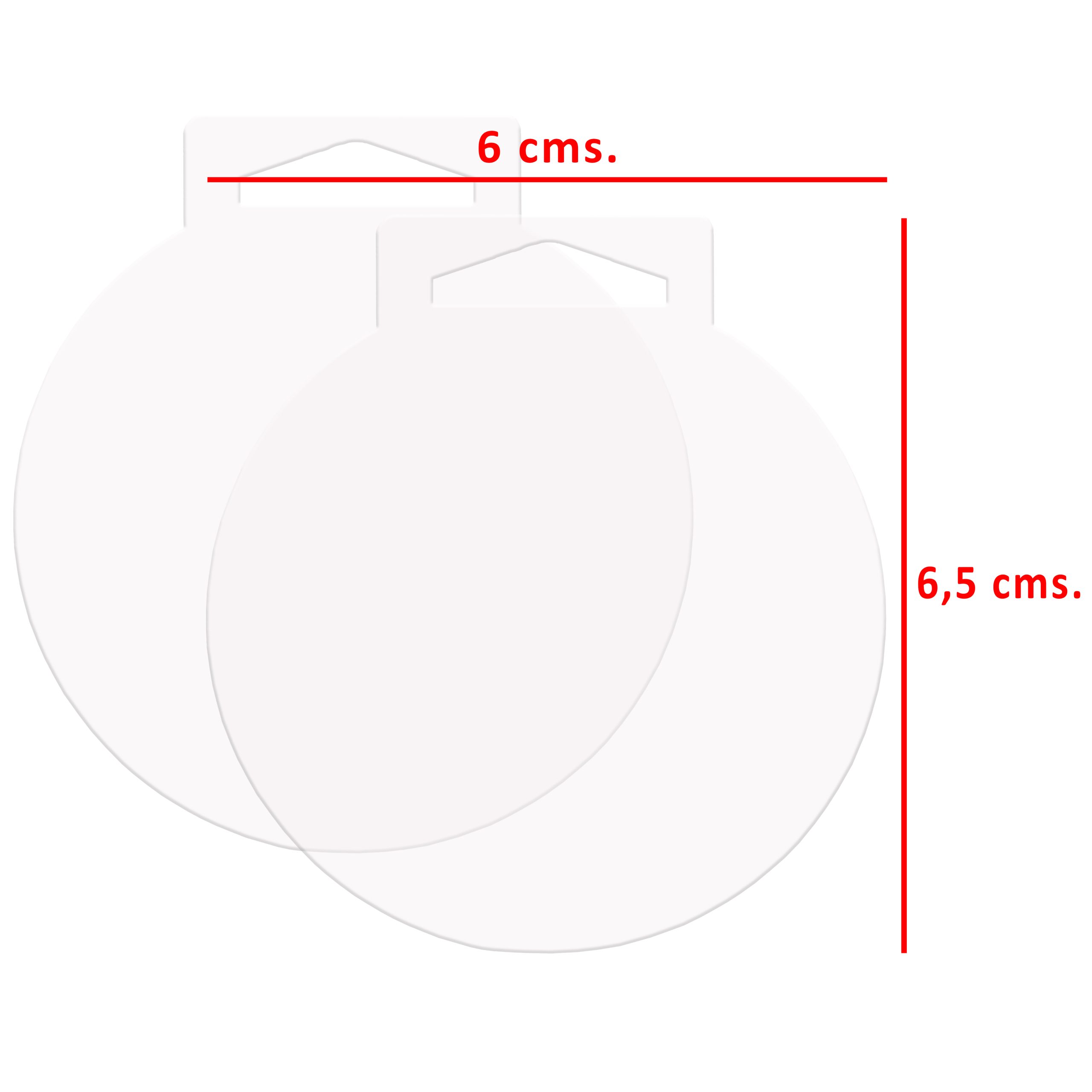 Medalla Acrílico Transparente MD 150