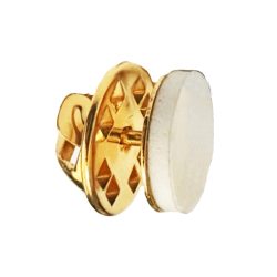 Soporte Piocha con cierre mariposa+pegamento SOMA01 Oro